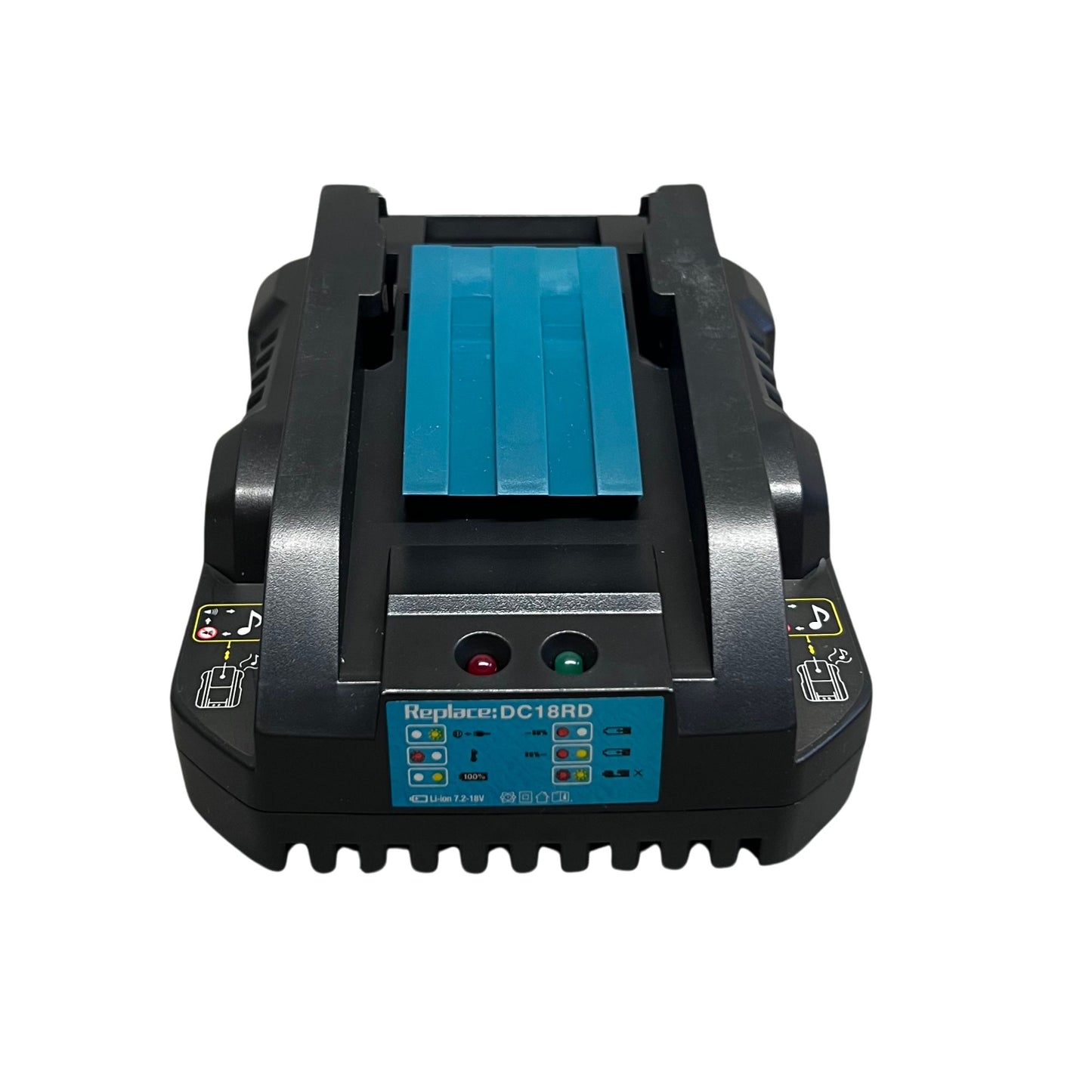 MAKR 2x 18V 5.0Ah Accu & Oplader voor Makita | LED-Display | Li-Ion Batterij | SET