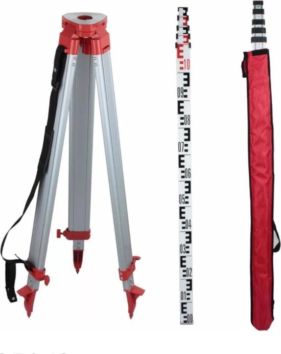 MAKR 360ยฐ Zelfnivellerende Roterende Bouwlaser | Complete Waterpas Laser Set