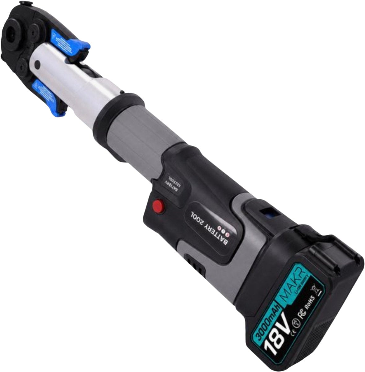 Professionele Accu Perstang 60 kN – TH Set – TH16/20/25/26/32 – Incl. 2x Accu & Oplader + Koffer