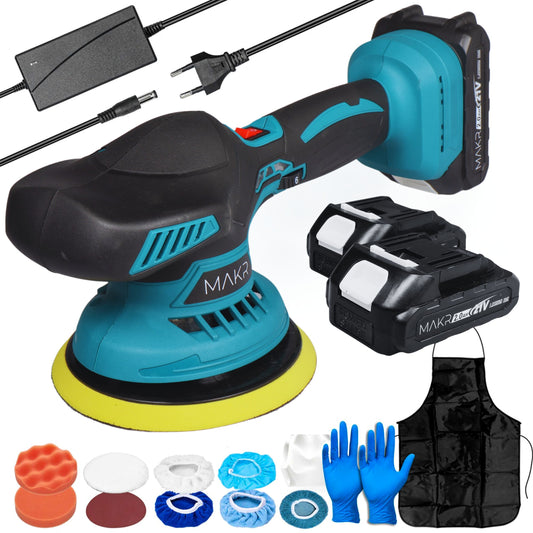 Polisseuse | 2 Batteries Chargeur &amp; accessoires | Makita18V