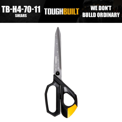 ToughBuilt TB-H4-70-11 11" Pro Grip Shears Hand Tools Accessories