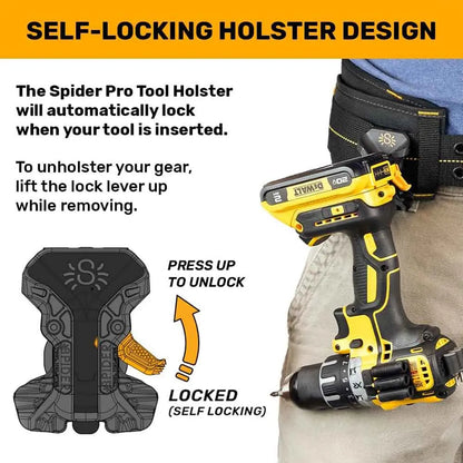 Spider Pro Tool Holster | universele gereedschapshouder