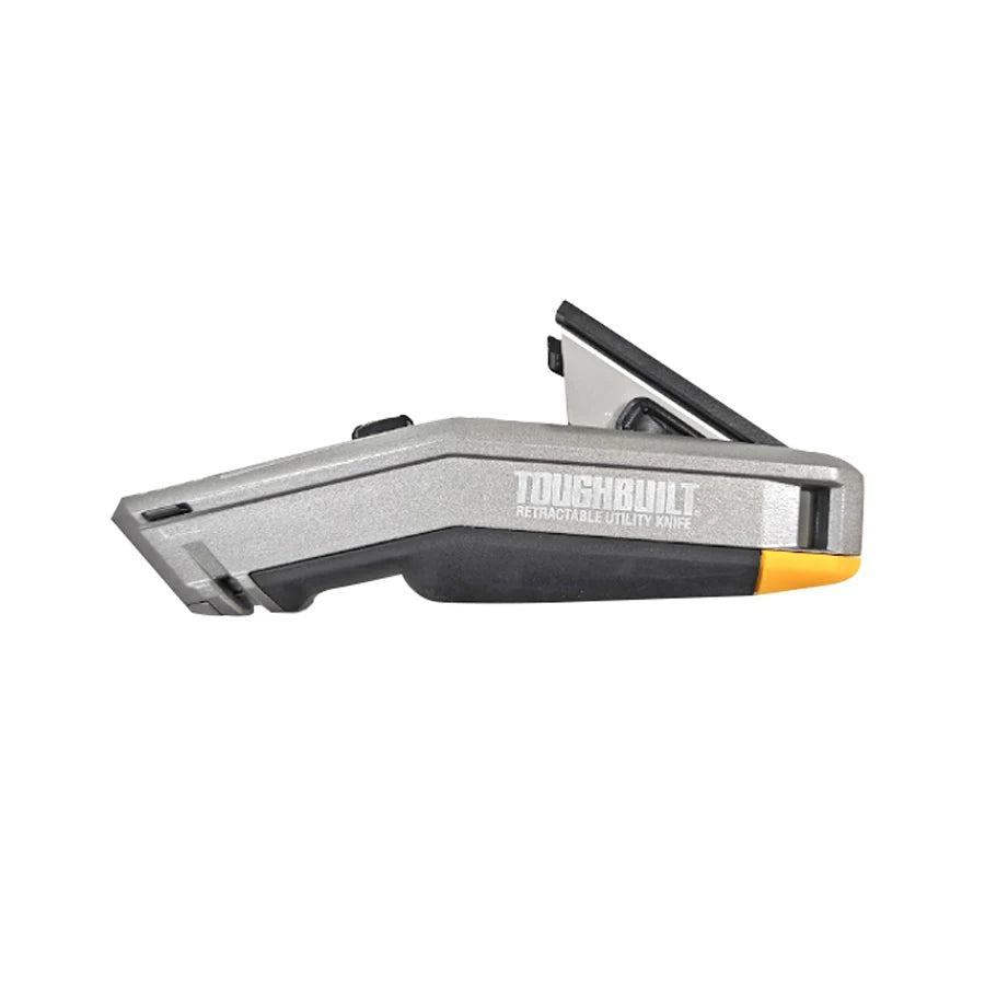 TOUGHBUILT Adjustable Utility Knife for Wallpaper Carpet Cutting Quick Change Blade Cutting Knives TB-H4S2-123-2