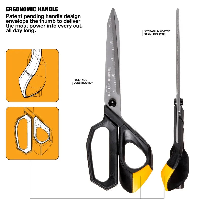 ToughBuilt TB-H4-70-11 11" Pro Grip Shears Hand Tools Accessories