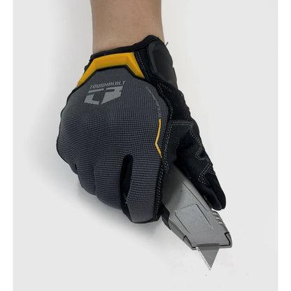 TOUGHBUILT Resistant Work Gloves Touchscreen Compatible for Material Handling Safety Work Gloves TB-G03-L/TB-G03-XL