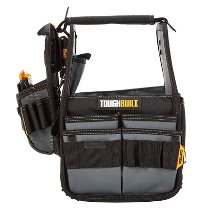 ToughBuilt TB-CT-180-8 Tote Pouch 8" with ClipTech 31 Pockets and Loops Includes Tote, Pouch and 2 ClipTech Hubs