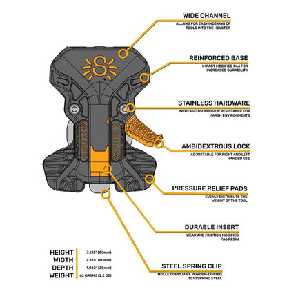 Spider Pro Tool Holster | universele gereedschapshouder