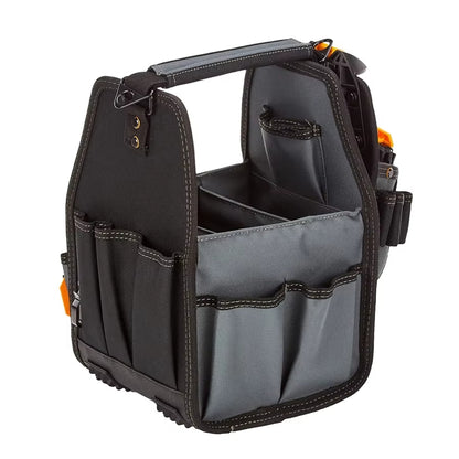 ToughBuilt TB-CT-180-8 Tote Pouch 8" with ClipTech 31 Pockets and Loops Includes Tote, Pouch and 2 ClipTech Hubs