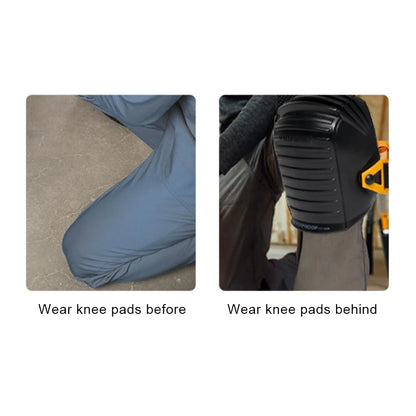 TOUGHBUILT Waterproof Knee Pads for Wet and Dirty Jobs Safety Gear Construction Site Knee Pads TB-KP-102