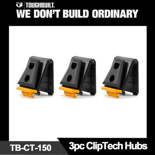 TOUGHBUITL 3PCS ClipTech Hubs Tool Accessories for all ClipTech Pouches TB-CT-150