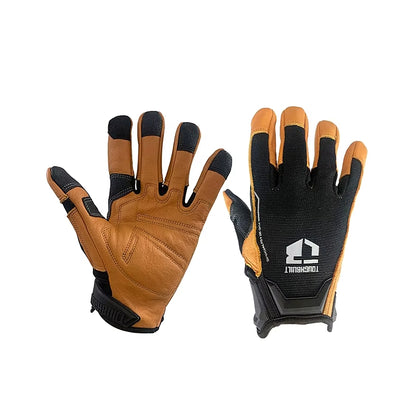 TOUGHBUILT Sheepskin Work Gloves Ranching, Forestry Genuine Leather Safety Work Gloves TB-G04-L/TB-G04-XL