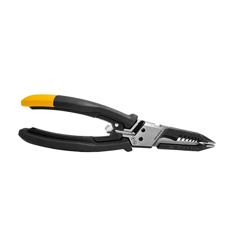 TOUGHBUILT 6 in 1 Multi-Function Electrical Stripping Pliers 8" Electrician's Wire Stripper TB-H3-60-M200