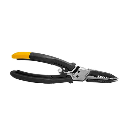 TOUGHBUILT 6 in 1 Multi-Function Electrical Stripping Pliers 8" Electrician's Wire Stripper TB-H3-60-M200