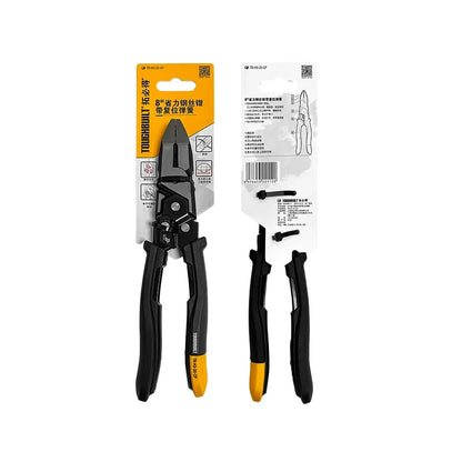 TOUGHBUILT 8'' Wire Cutters with Reset Spring Labor-saving Wire Cutting Pliers TB-H3-20-CP