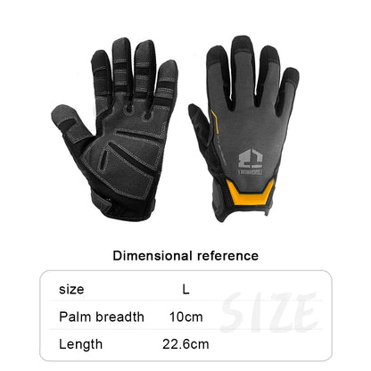 TOUGHBUILT Resistant Work Gloves Touchscreen Compatible for Material Handling Safety Work Gloves TB-G03-L/TB-G03-XL