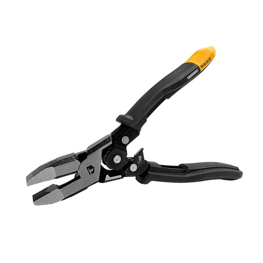 TOUGHBUILT TB-H3-20-CP 8'' Wire Cutters with Reset Spring Labor-saving Wire Cutting Pliers Hand Tools