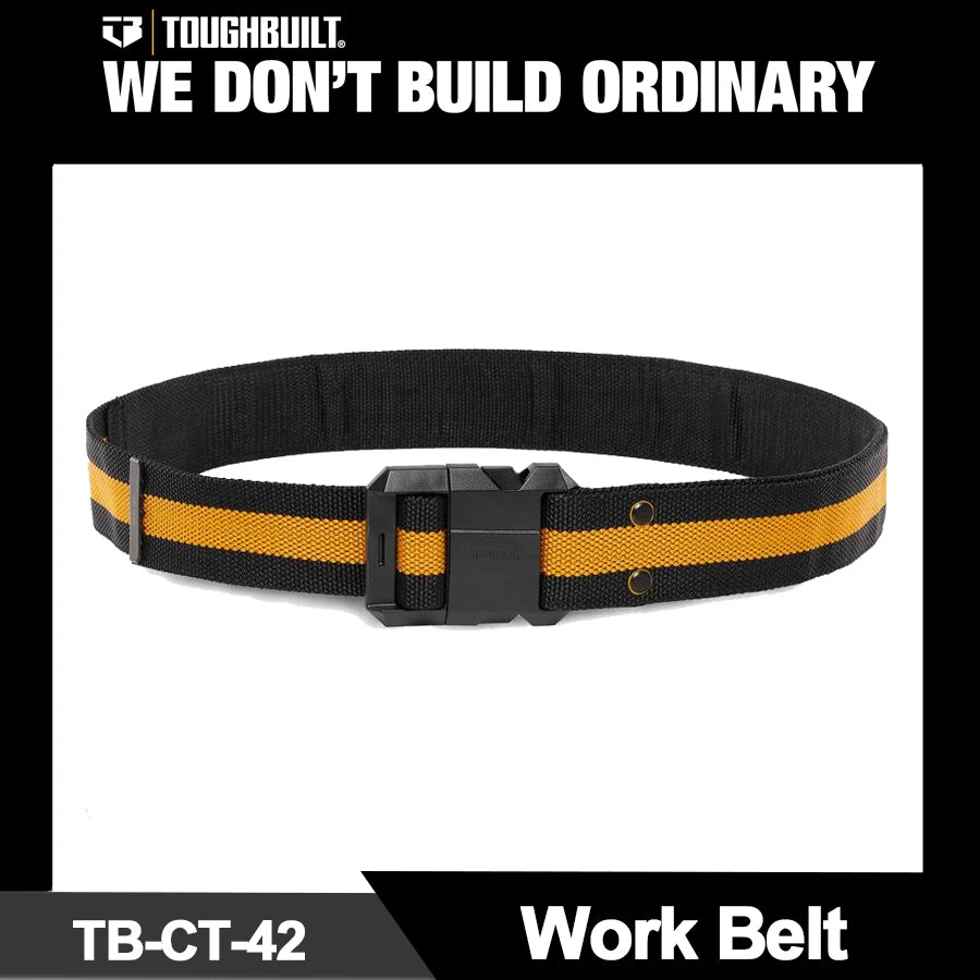 TOUGHBUILT Universal Work Belt and Clip Tech Hubs Multifunctional Padded Belt TB-CT-40P TB-CT-41/41B/41P TB-CT-42 TB-CT-150