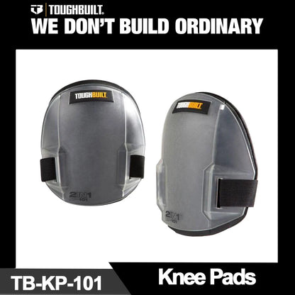 TOUGHBUILT 2 in 1 Knee Pads For Tiling and Flooring Protective Safety Gear Construction Site Knee Pads TB-KP-101